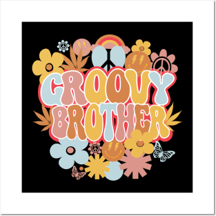 Groovy Brother Shirt, Hippie Brother Posters and Art